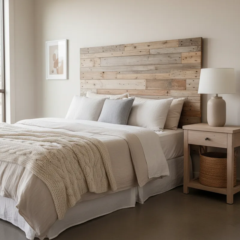 Créer une tête de lit en bois de récupération : tutoriel pas à pas