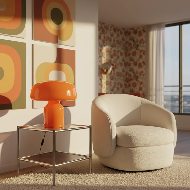 Objets déco cultes des années 70 : 15 pièces iconiques à chiner