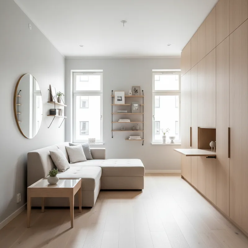 Optimiser un petit espace : 10 astuces pour agrandir visuellement votre appartement