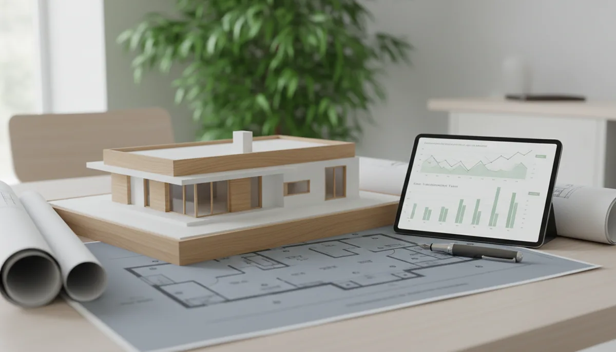 Taxe d'aménagement maison neuve 100 m² : simulation et montant 2026
